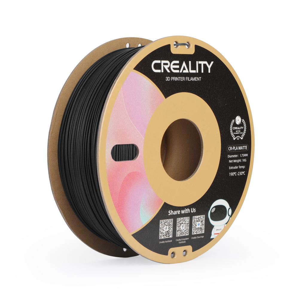 [109894440039] Creality 3D 3301010297 3D-printmateriaal Polymelkzuur Zwart 1 kg