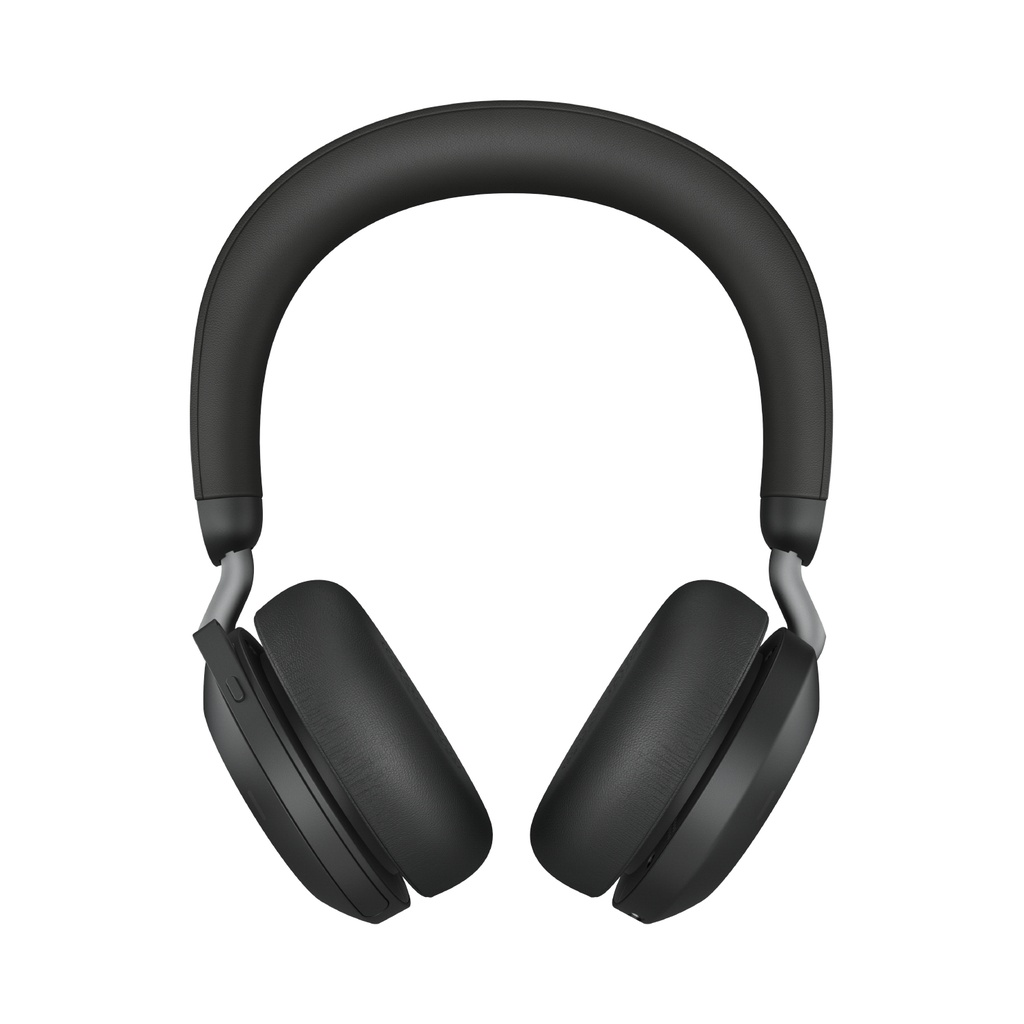 [410816440204] Jabra Evolve2 75 Headset Bedraad en draadloos Hoofdband Kantoor/callcenter Bluetooth Oplaadhouder Zwart