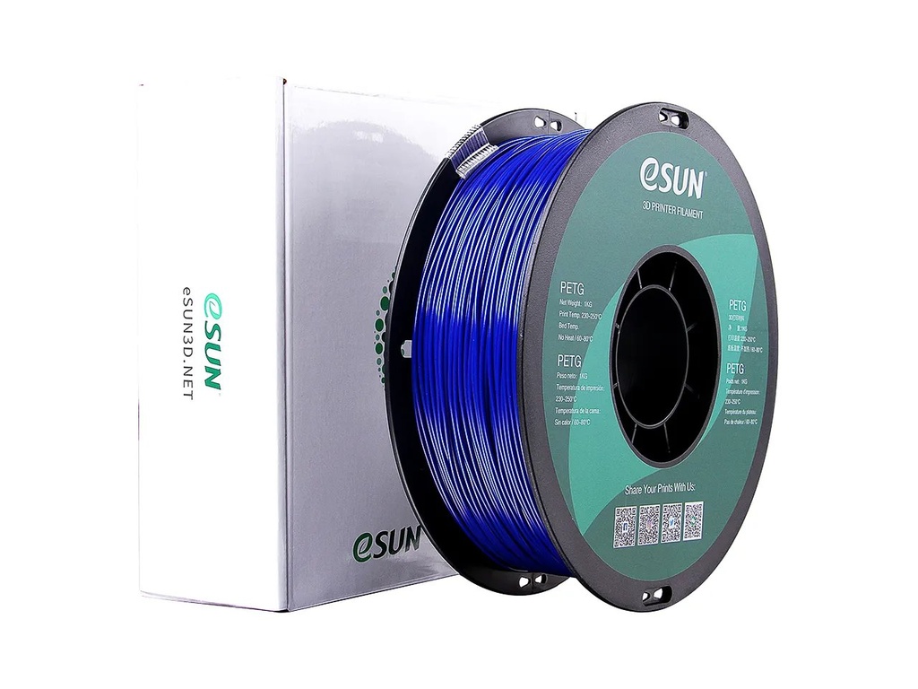 [109866440052] ESUN PETG 1,75mm SOLID BLUE 1kg