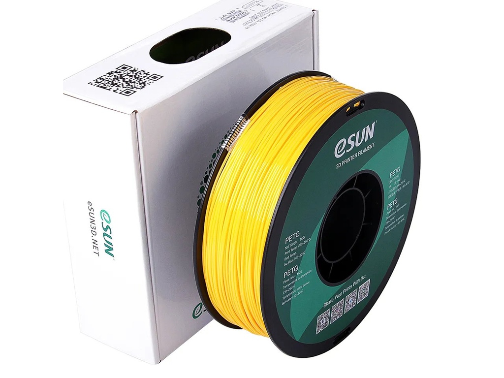 [109866440055] ESUN PETG 1,75mm SOLID YELLOW 1kg