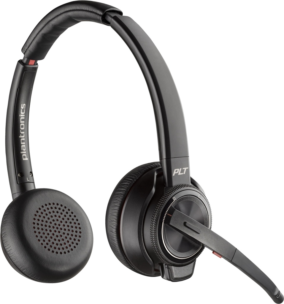 [410657440195] Poly Savi 8220-M Office Stereo DECT 1880-1900 MHz Headset