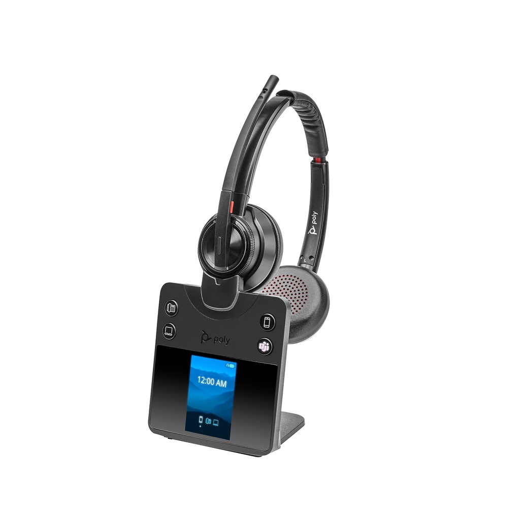 [410657440204] Poly Savi 8420 Office Stereo Microsoft Teams Certified DECT 1880-1900 MHz Headset