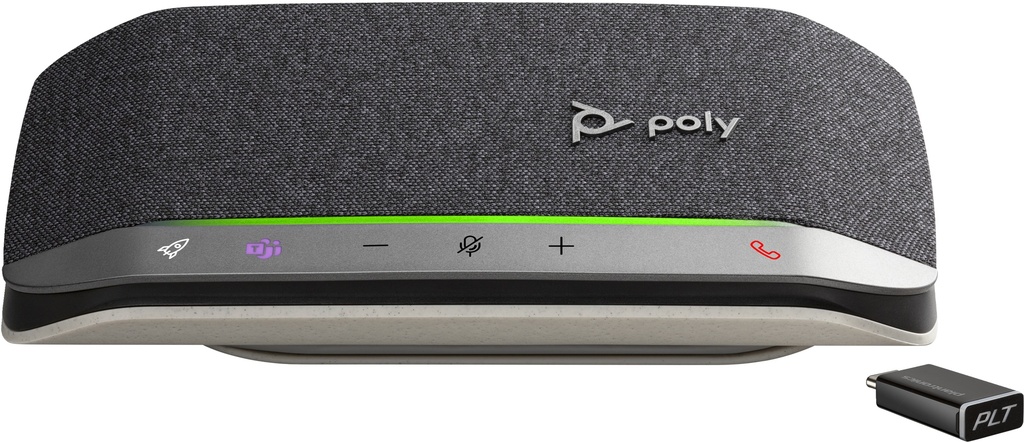 Poly Sync 20+M Speakerphone + USB-A naar USB-C-kabel + BT700 dongel + tas