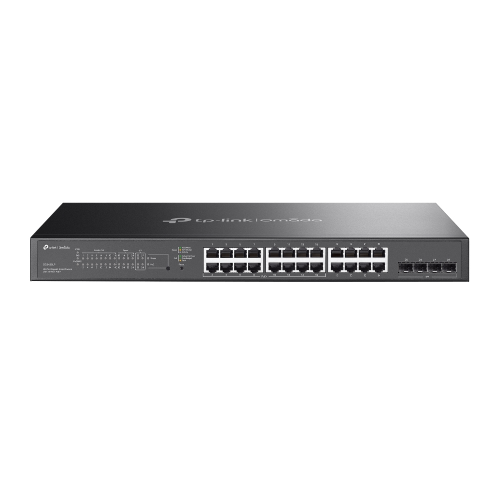 [415748440258] TP-Link Omada SG2428LP netwerk-switch Managed L2/L2+ Gigabit Ethernet (10/100/1000) Power over Ethernet (PoE) Grijs