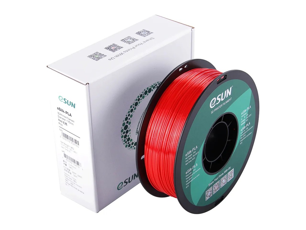 ESUN ESILK-PLA 1,75mm RED 1kg
