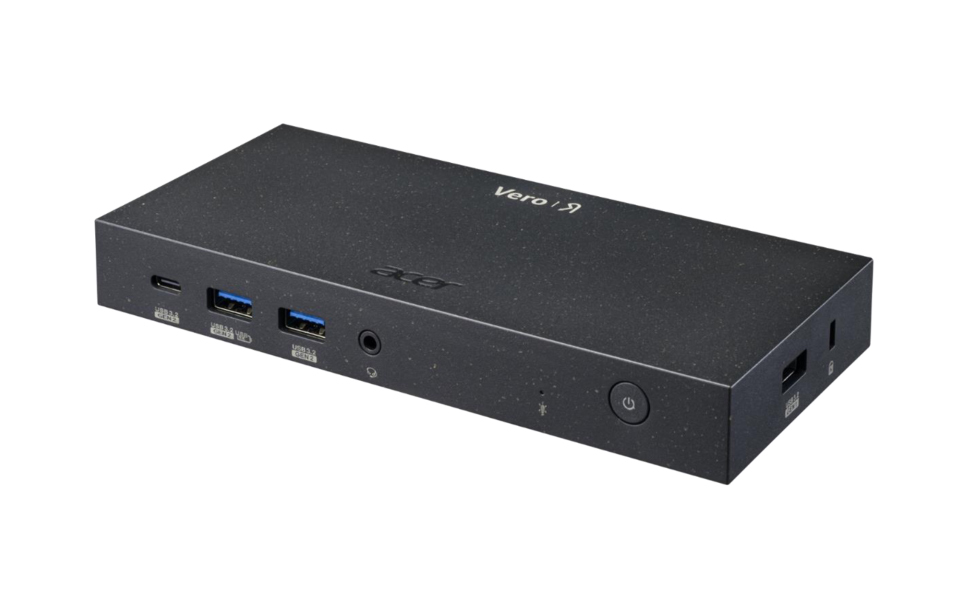 [415582440005] Acer Vero MST Dock M33 100W PD - Black EU (Retail pack) Bedraad USB 3.2 Gen 2 (3.1 Gen 2) Type-C Zwart