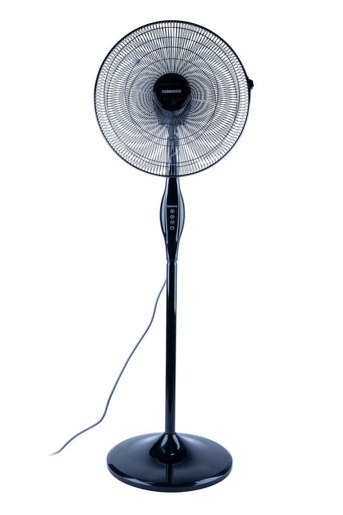 TORNADO TSF-16W ventilator Zwart