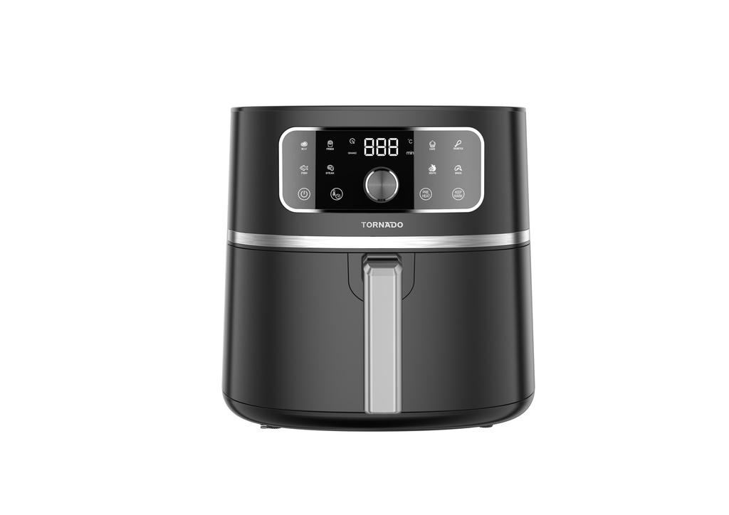 [650416440022] TORNADO TAFT-0005-GS friteuse Enkel 5,7 l Vrijstaand 1750 W Heteluchtfriteuse Zwart