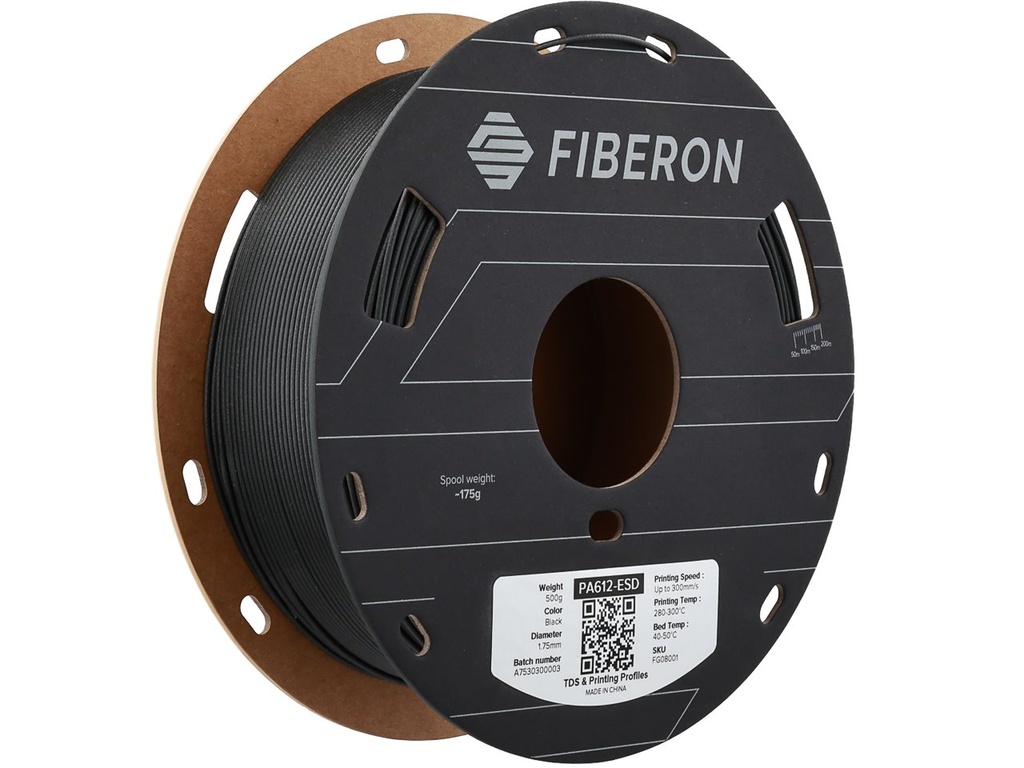 POLYMAKER PA612-ESD 1,75mm BLACK 0,5kg