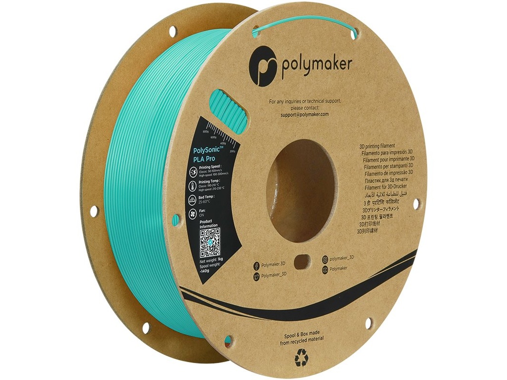 POLYMAKER PLA PRO HS TOUGH 1,75mm TEAL 1kg