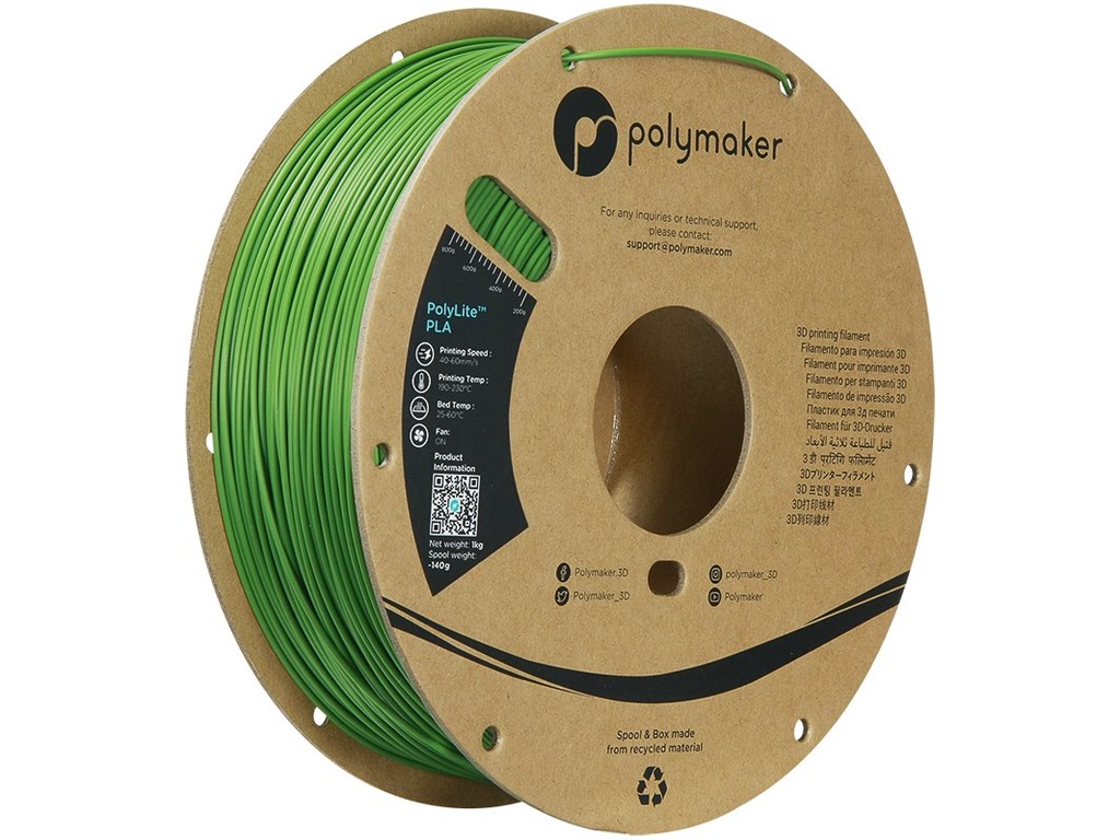 POLYMAKER PLA 1,75mm JUNGLE GREEN 1kg