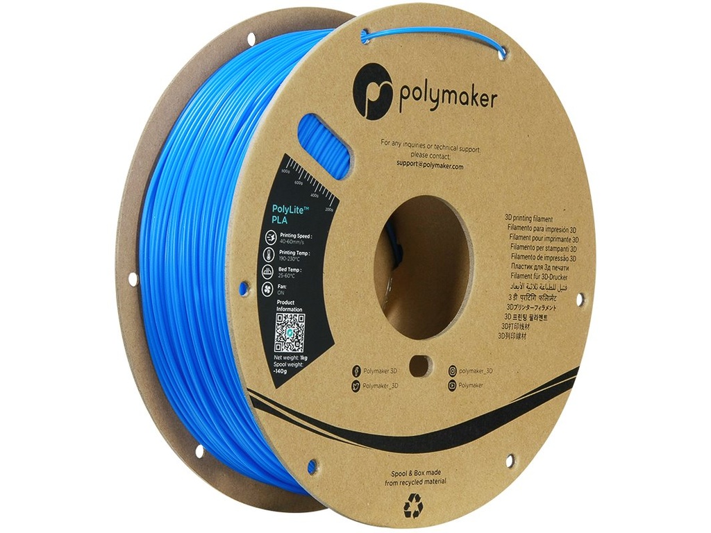 [109423440413] POLYMAKER PLA 1,75mm AZURE BLUE 1kg