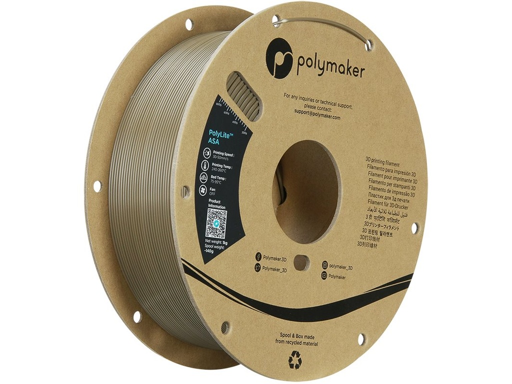 POLYMAKER ASA 1,75mm OLIVE BROWN 1kg