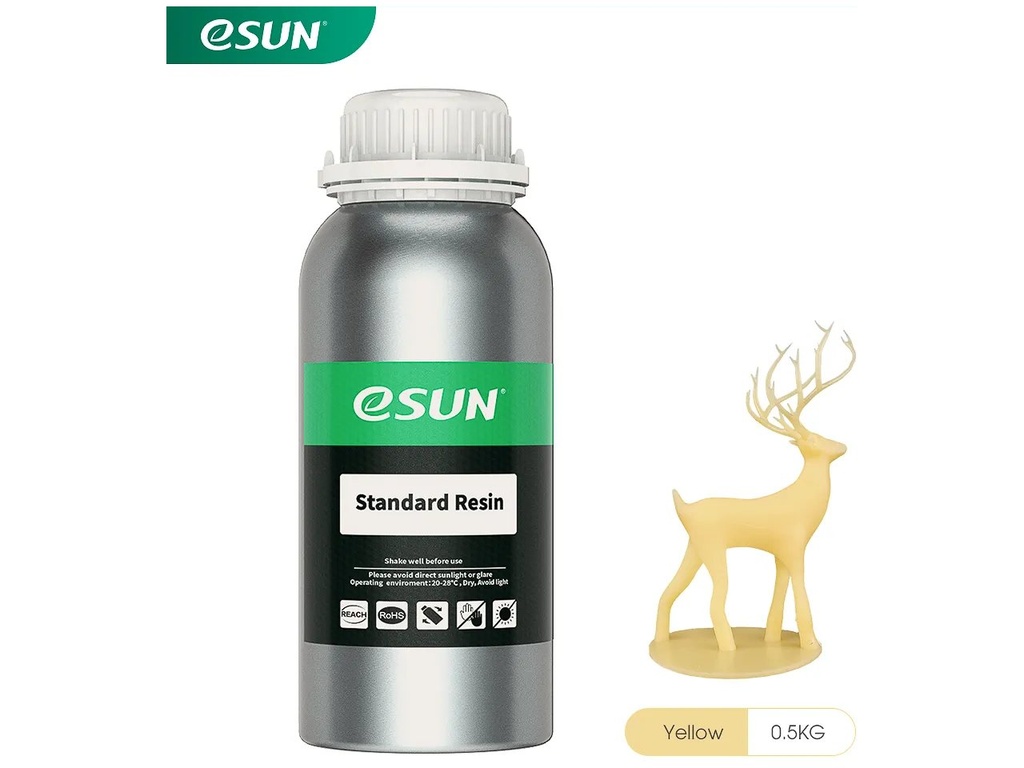 [109866440102] ESUN UV/LCD STANDARD YELLOW 1kg