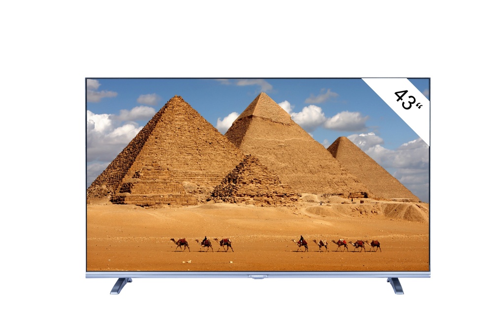 [410416440003] TORNADO 43EA3300X tv 109,2 cm (43") Full HD Smart TV Wifi Zwart 220 cd/m²