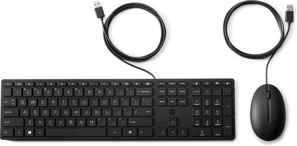 [410025440040] HP 320MK muis en toetsenbord met kabel voor desktop