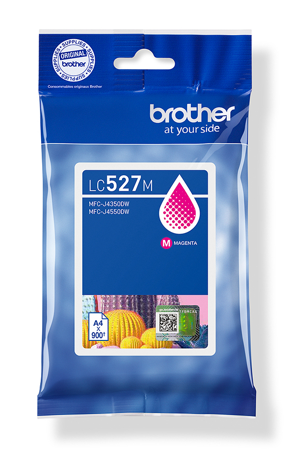 Brother LC527M inktcartridge 1 stuk(s) Origineel Magenta