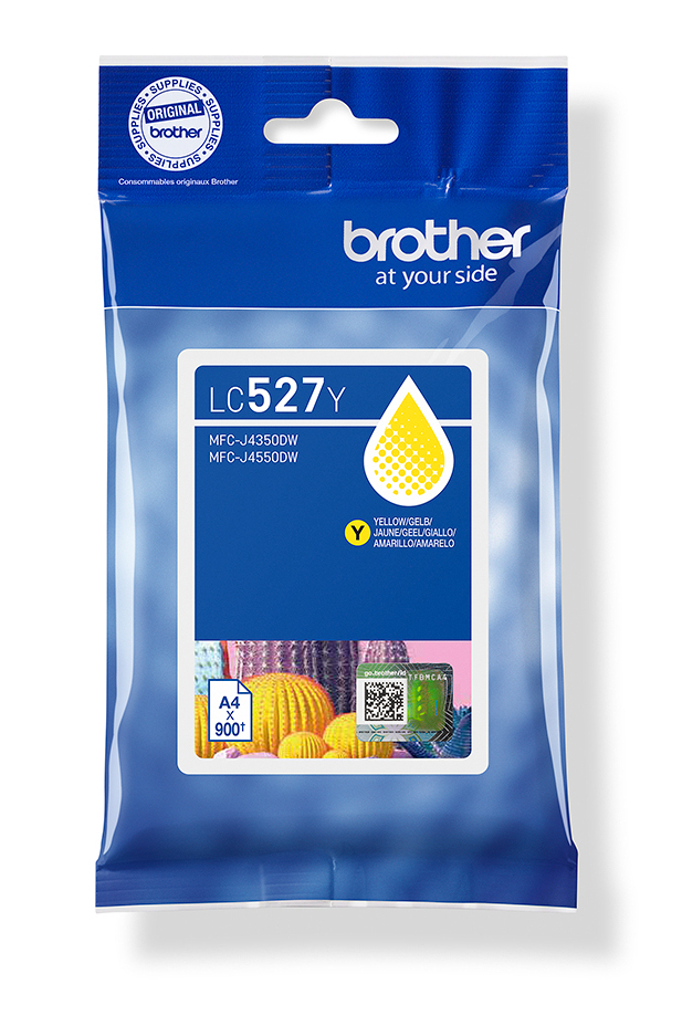 [170005440344] Brother LC527Y inktcartridge 1 stuk(s) Origineel Geel