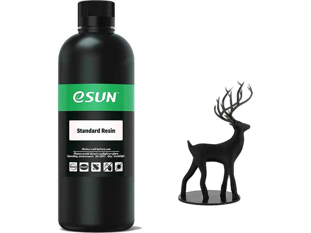 [109866440107] ESUN UV/LCD STANDARD BLACK 1kg