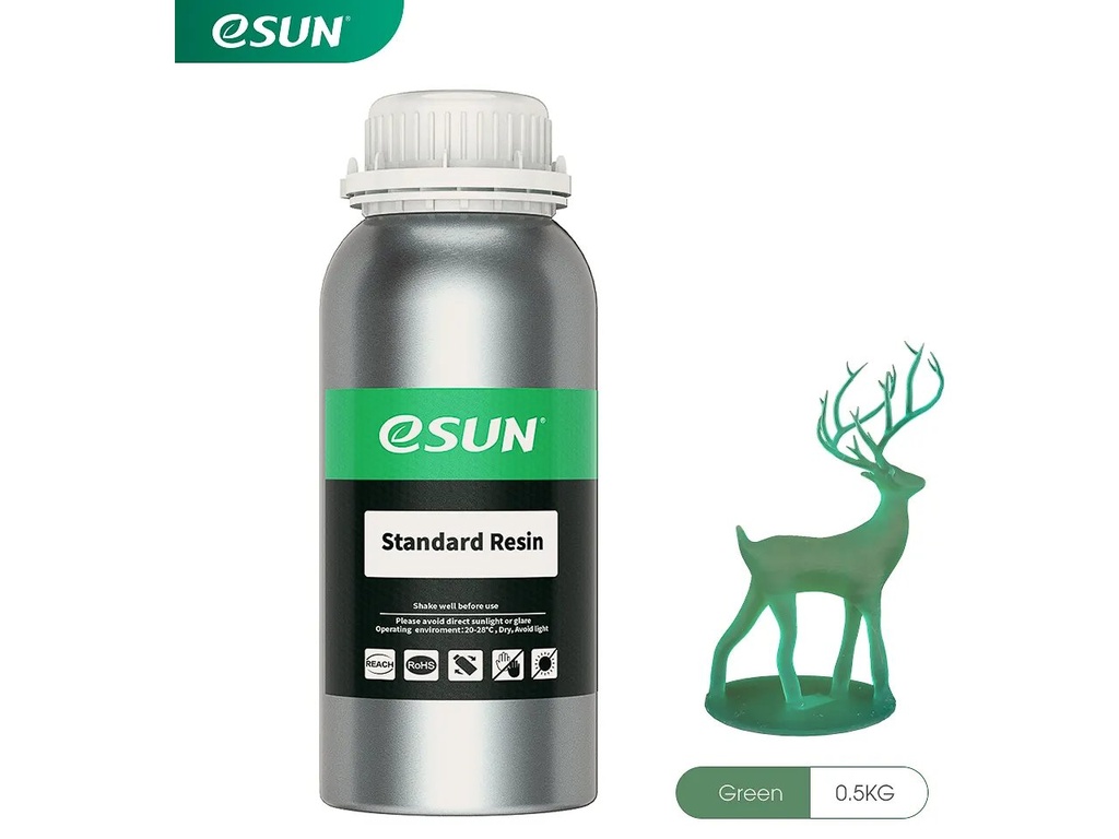 ESUN UV/LCD STANDARD GREEN 1kg