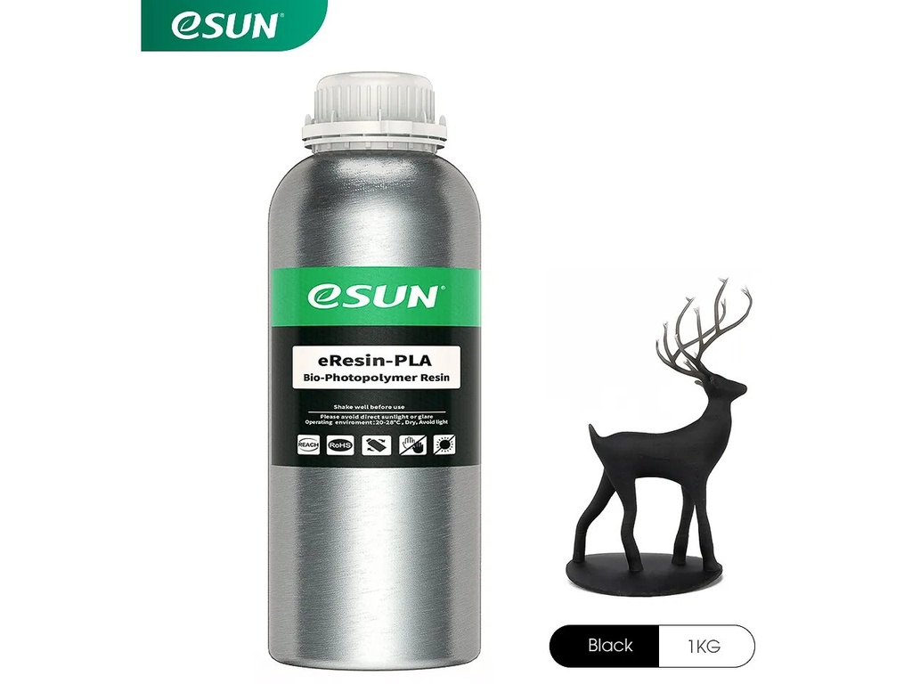 ESUN UV/LCD ERESINPLA BLACK 1kg