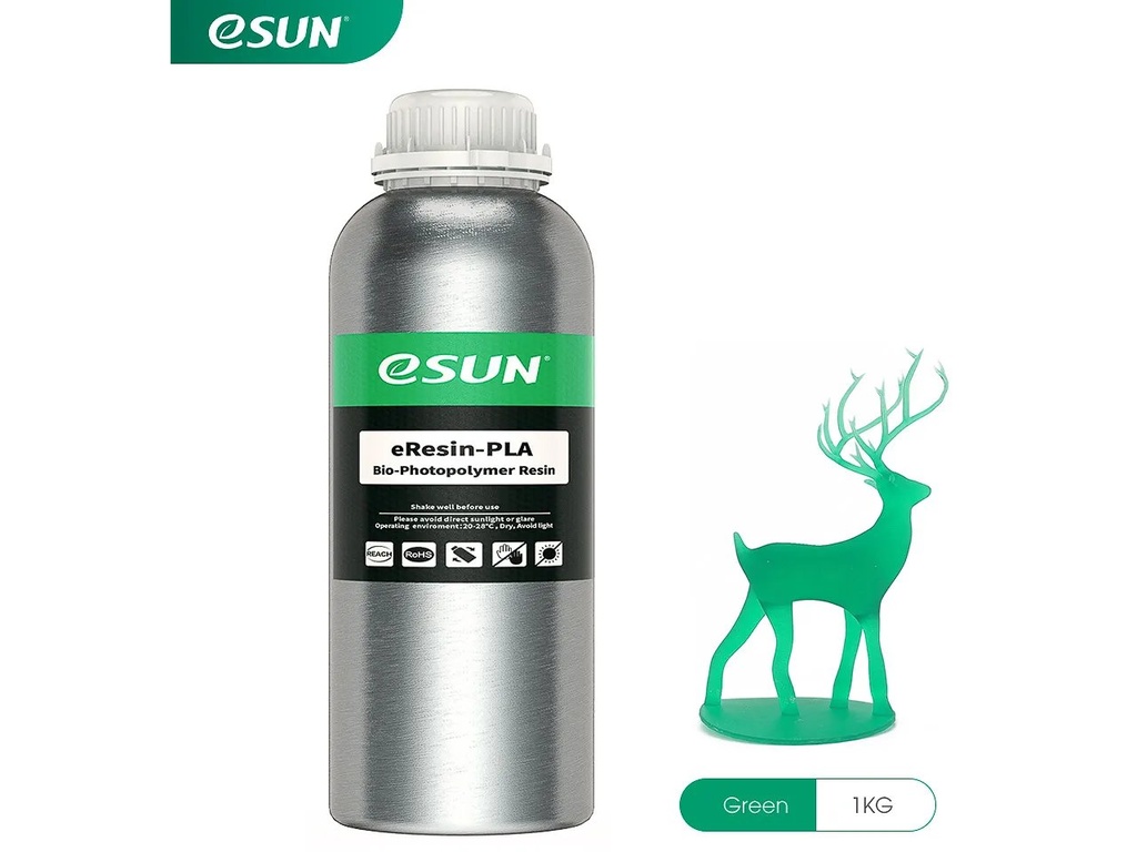 ESUN UV/LCD ERESINPLA GREEN 1kg