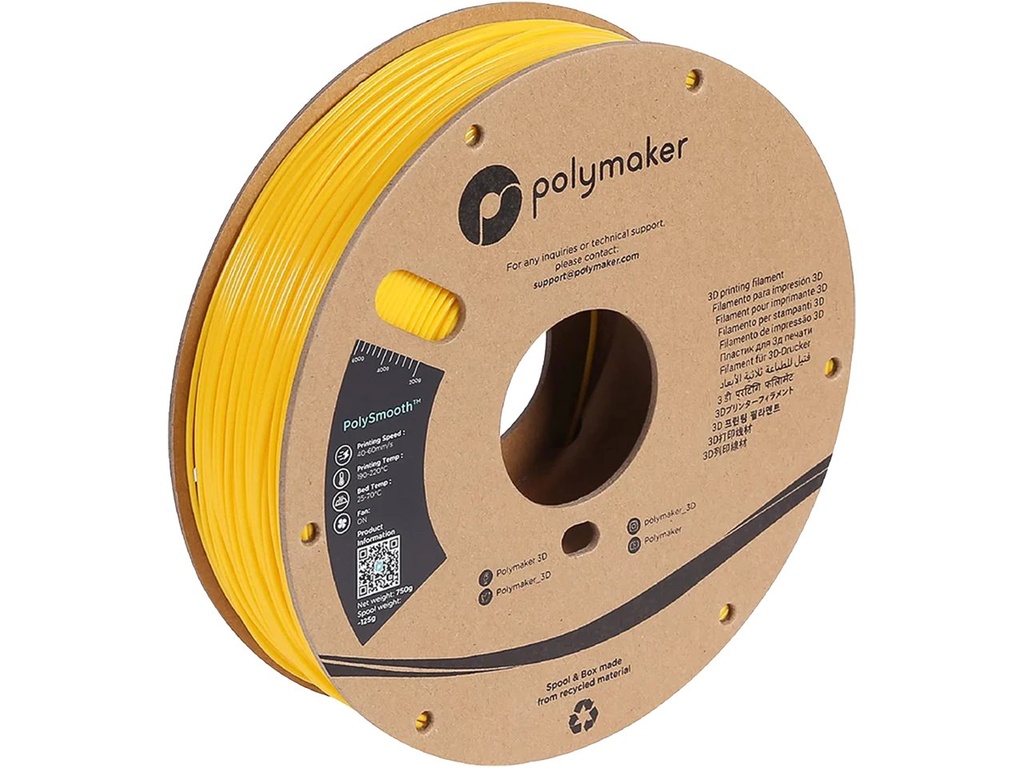 POLYMAKER PVB 1,75mm YELLOW 0,75kg