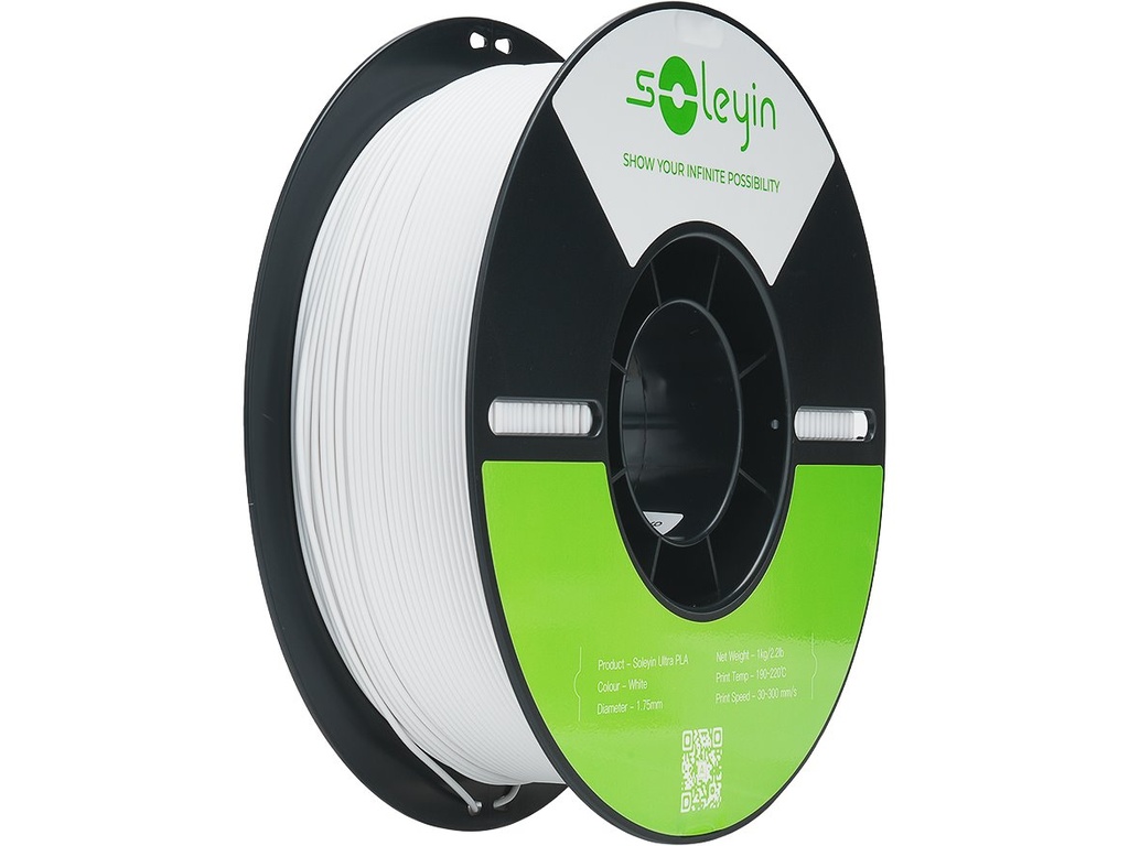 CREALITY SOLEYIN ULTRA PLA 1,75mm WHITE 1kg