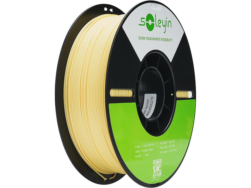 CREALITY SOLEYIN ULTRA PLA 1,75mm PINE YELLOW 1kg