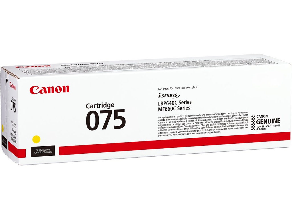 [120008440345] CANON 6362C002 CANON 075Y LBP cartridge yellow