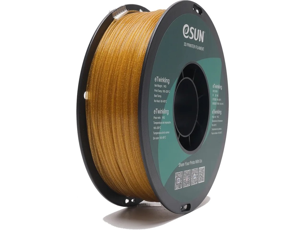 [109866440155] ESUN ETWINKLING 1,75mm GOLD 1kg
