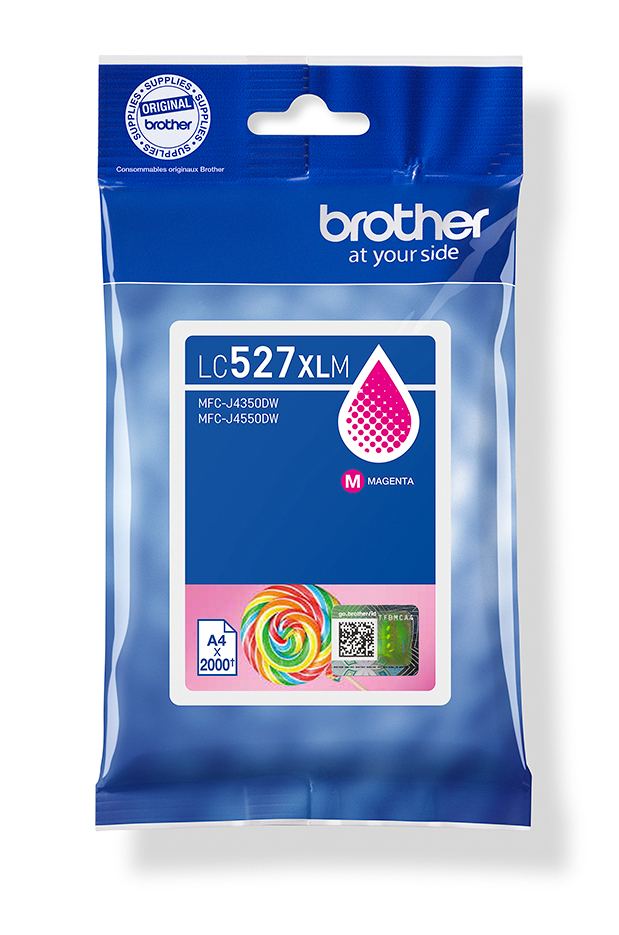 [170005440348] Brother LC527XLM inktcartridge 1 stuk(s) Origineel Hoog (XL) rendement Magenta