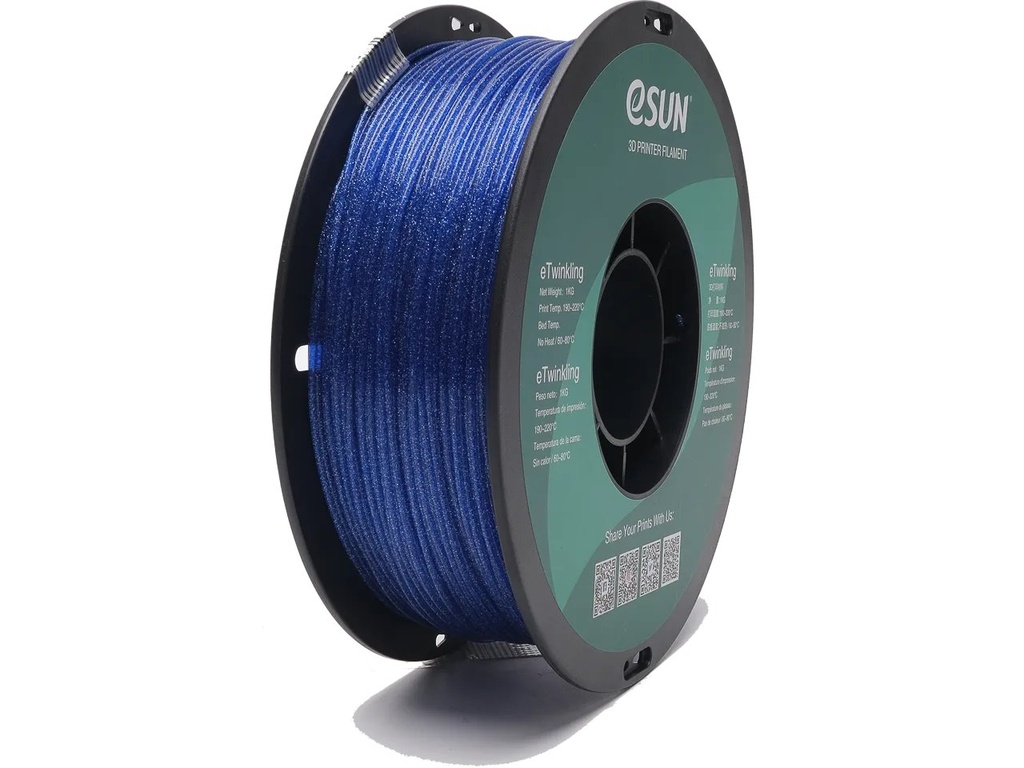 [109866440156] ESUN ETWINKLING 1,75mm BLUE 1kg