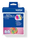 Brother LC527XLVAL inktcartridge 4 stuk(s) Origineel Hoog (XL) rendement Zwart, Cyaan, Magenta, Geel