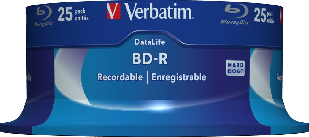 [230076440167] Verbatim Datalife 6x BD-R 25 GB 25 stuk(s)