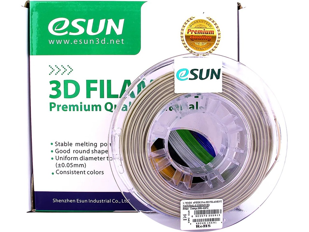 [109866440164] ESUN EPEEKPRO1,75mm NATURAL 0,25kg