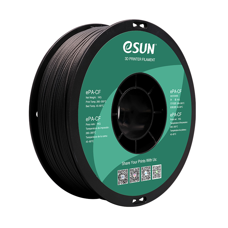 [109866440173] eSUN EPA-CF Koolstofvezel, Nylon Neutraal 1 kg