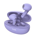 Trust Yavi Headset True Wireless Stereo (TWS) In-ear Oproepen/muziek USB Type-C Bluetooth Paars