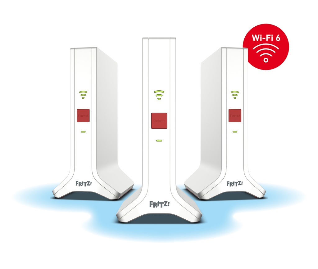 [415854440051] Mesh Set 4200 Dual-band (2.4 GHz / 5 GHz) Wi-Fi 6E (802.11ax) Rood, Wit 2x2/4x4
