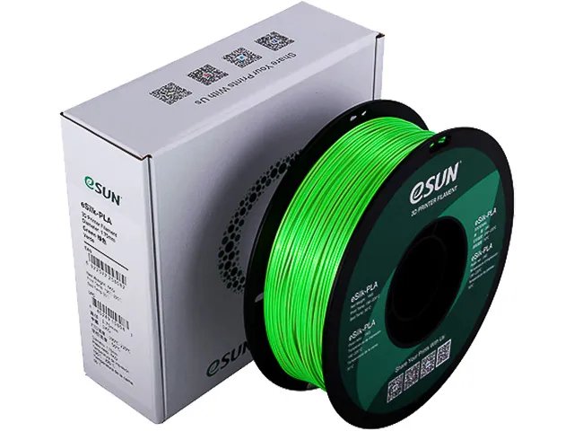[109866440190] ESUN EPLA-SILK 1,75mm GREEN 1kg