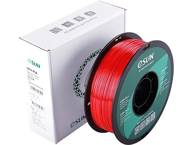 [109866440192] ESUN EPLA-SILK 1,75mm RED 1kg