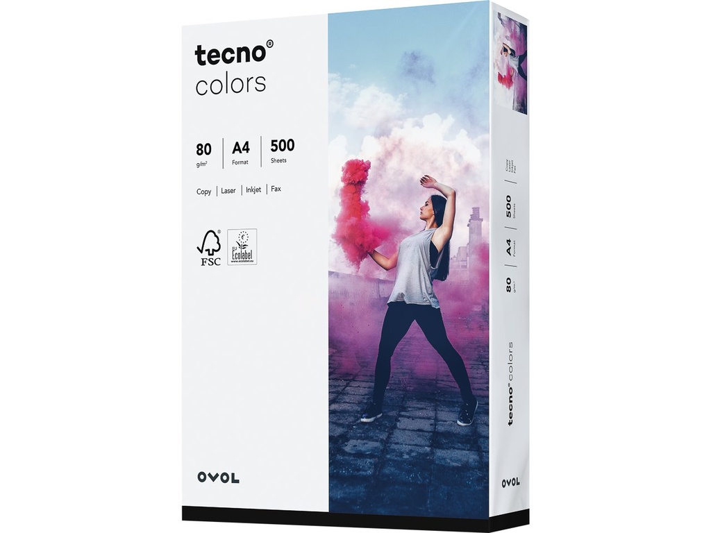 [800848440087] OVOL TECNO COLORS HELLGRAU COPIER PAPER A4
