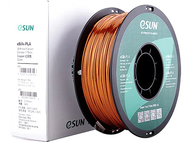 [109866440197] ESUN EPLA-SILK 1,75mm COPPER 1kg