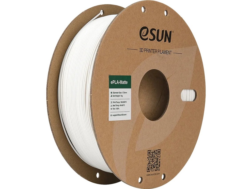 ESUN EPLA-MATTE 1,75mm MILKY WHITE 1kg