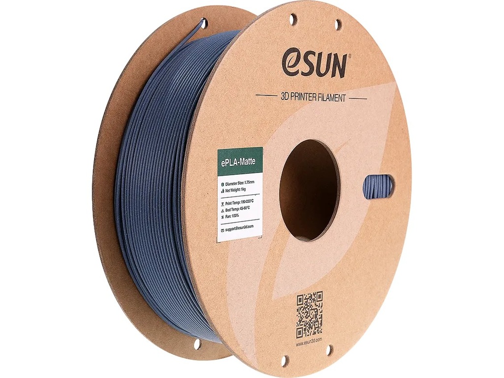 [109866440202] ESUN EPLA-MATTE 1,75mm DARK GREY 1kg