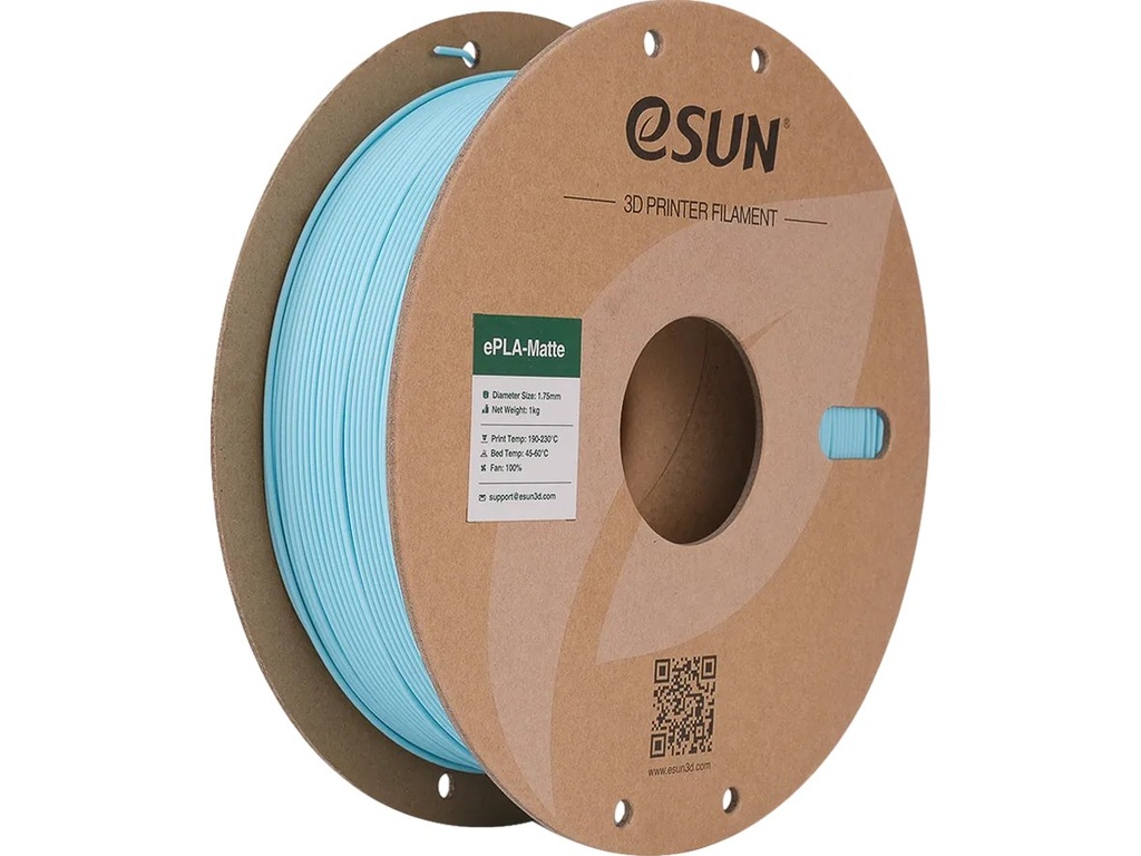 [109866440203] ESUN EPLA-MATTE 1,75mm LIGHT BLUE 1kg