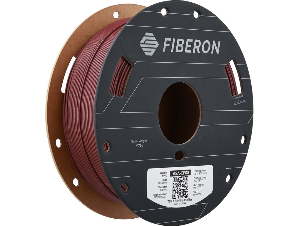 POLYMAKER ASA-CF08 1,75mm DARK RED 0,5kg