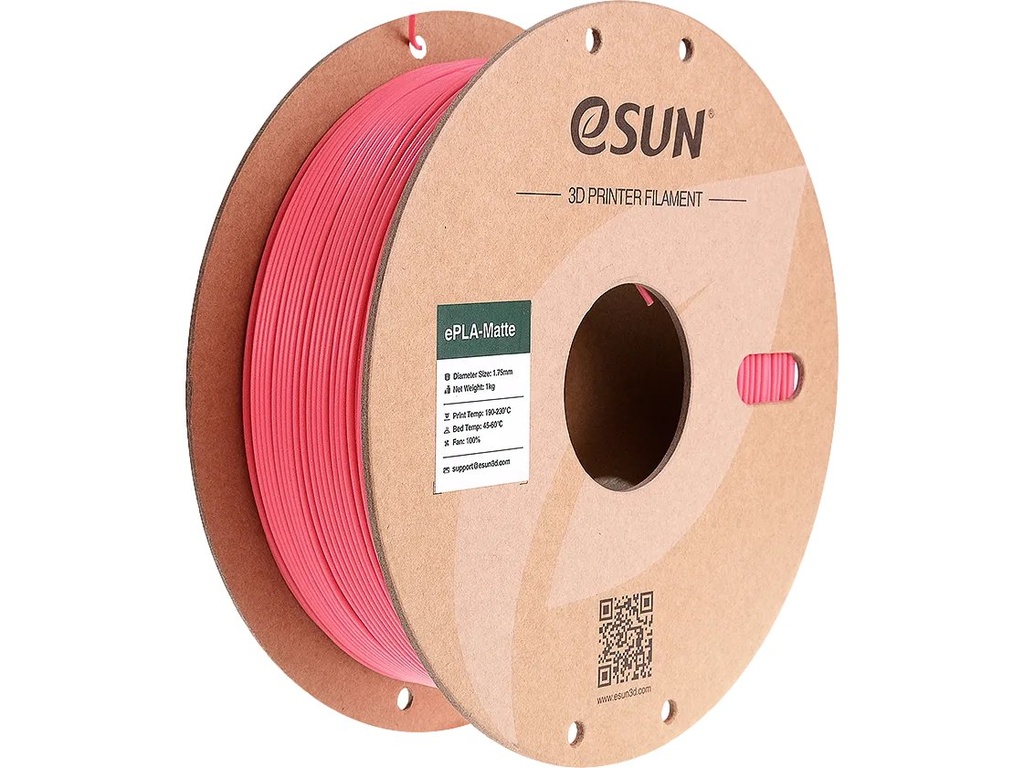 [109866440211] ESUN EPLA-MATTE 1,75mm STRAWBERRY RED 1kg