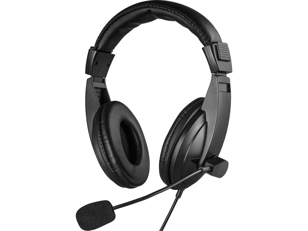 Sandberg 325-28 hoofdtelefoon/headset Bedraad Hoofdband Oproepen/muziek Zwart