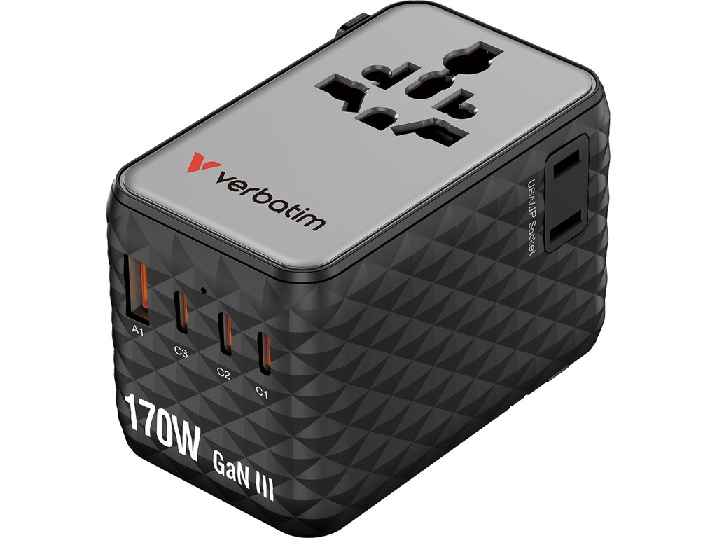 VERBATIM 30190 VERBATIM Charge 'n' Travel 170W